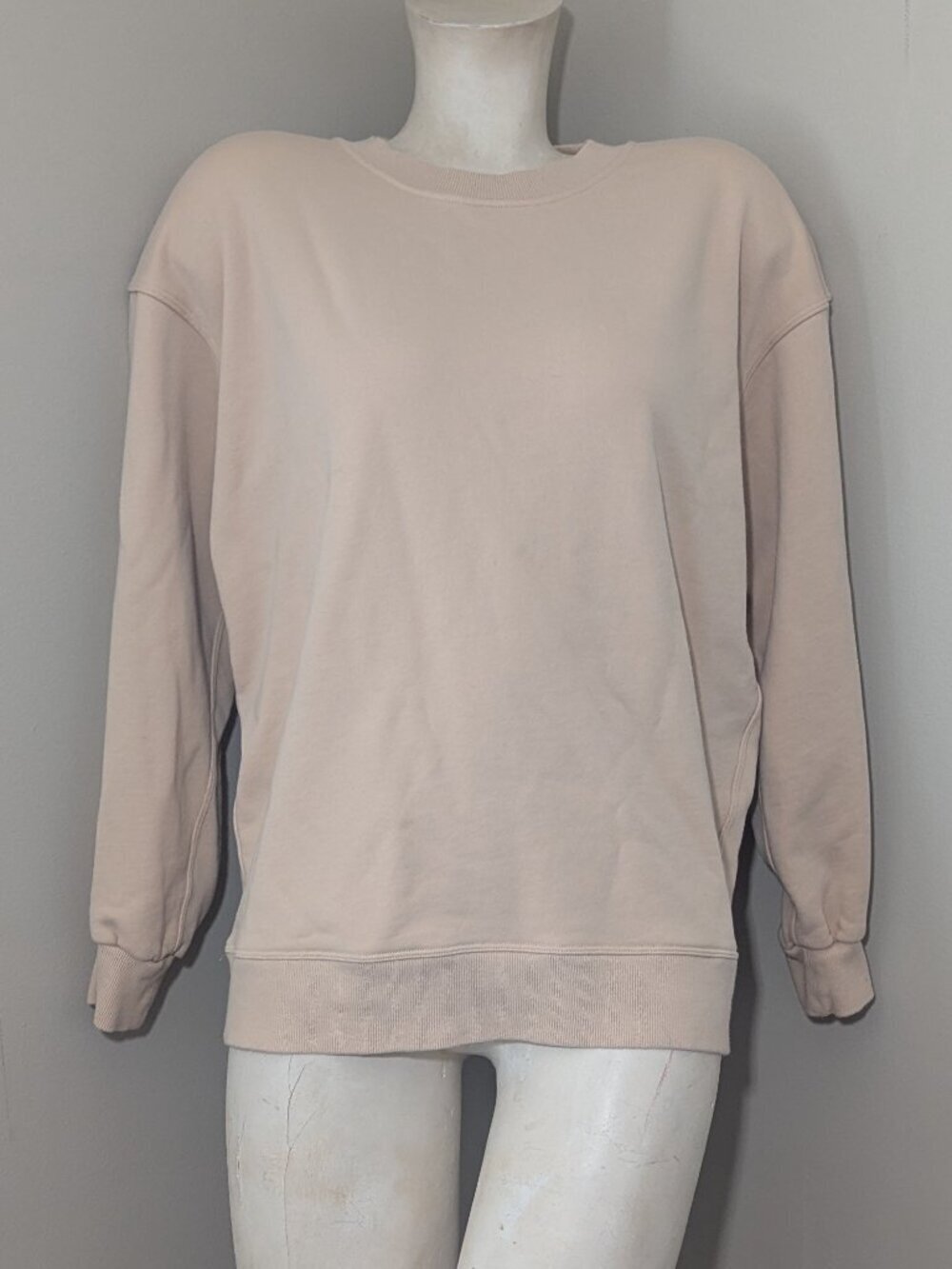 Lululemon Perfectly Oversized Crew – Ivory Peach (Faded Wash) 8 - Picture 2 of 5